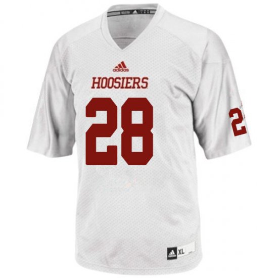 Sale - White A\'Shon Riggins #28 Indiana Hoosiers Football Men Exquisite College Jersey