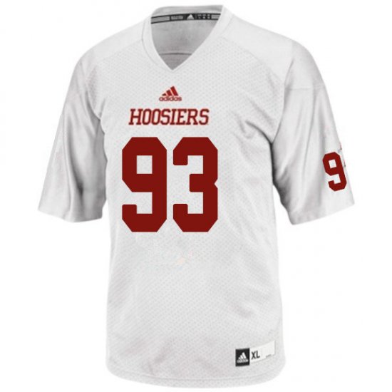 Sale - White Charles Campbell #93 Indiana Hoosiers Football Men Classic NCAA Jersey