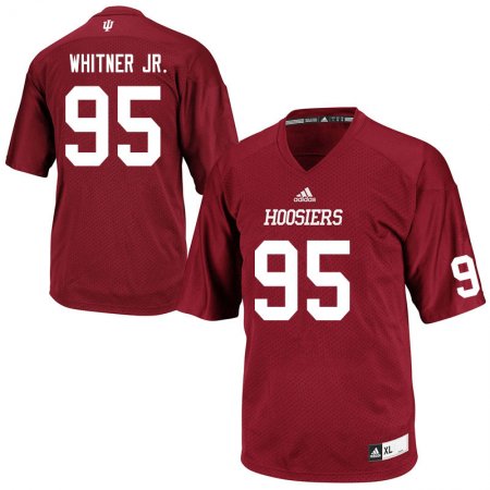 Sale - Crimson Antoine Whitner Jr. #95 Indiana Hoosiers Football Men Popular University Jersey