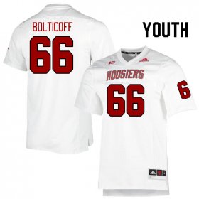 Sale - Retro Noah Bolticoff #66 Indiana Hoosiers Football Youth Classic NCAA Jersey